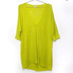 Eileen Fisher Linen Blend Dolman Sleeve Sweater